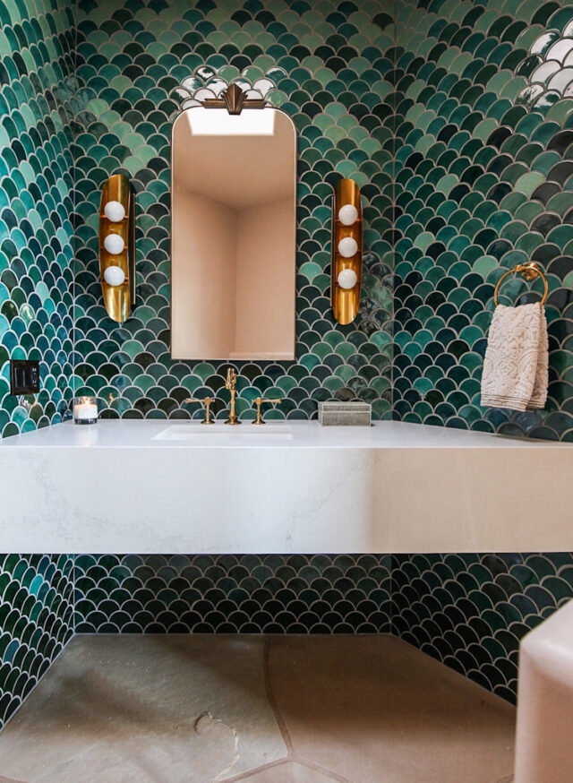 Mid Century Modern Bathroom Tile Atomic Ranch