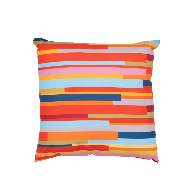 Stripes 17.734 Square double-sided Pillow