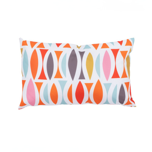 Cha Cha double-sided Bolster Pillow - 11.8 x 19.7