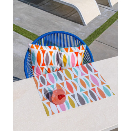 Cha Cha 17.734 Square double-sided Pillow