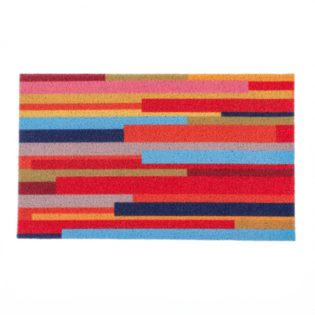 Passage IndoorOutdoor Doormat - Stripes - 17.7 x 29.56