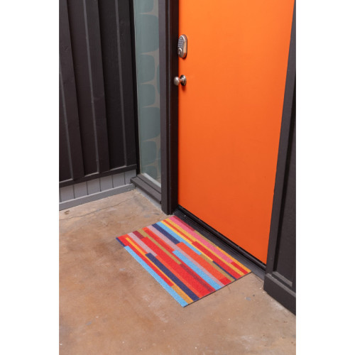 Passage IndoorOutdoor Doormat - Stripes - 17.7 x 29.56