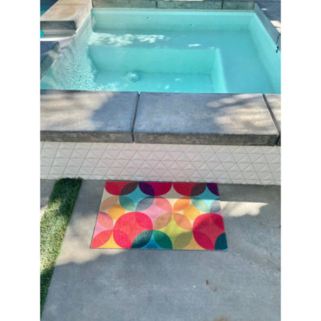 Passage IndoorOutdoor Doormat - Starburst - 17.7 x 29.56