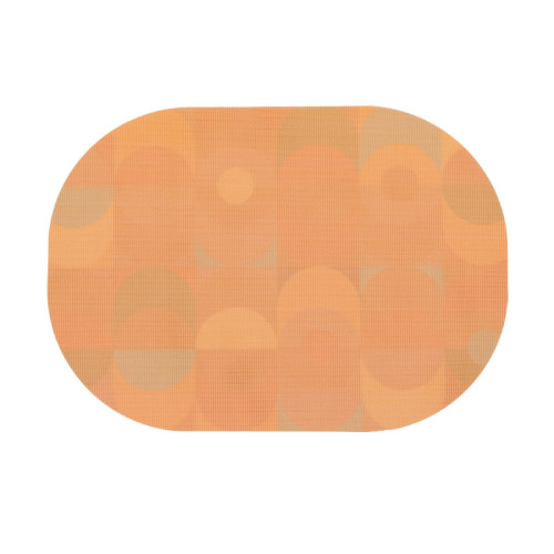 Blink double-sided Oval Woven Placemat 1234 x 1734 diameter - set of 4