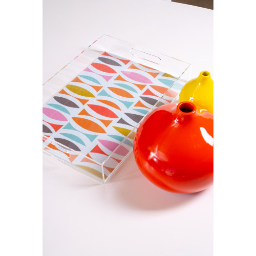 Levitate Acrylic ArtworkServing Tray-1734 x 1234 x 2.7534-Clear