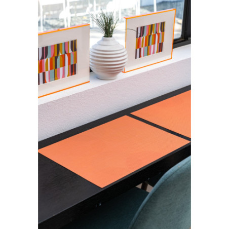 Float Acrylic Frame - Orange - Groove