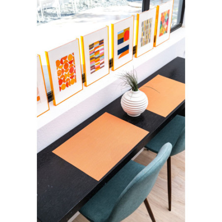 Float Acrylic Frame - Orange - Orange Slice