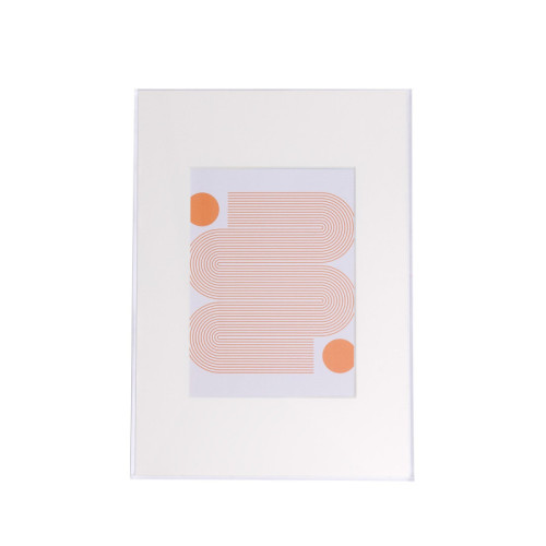 Float Acrylic Frame - Clear with Chase Artwork