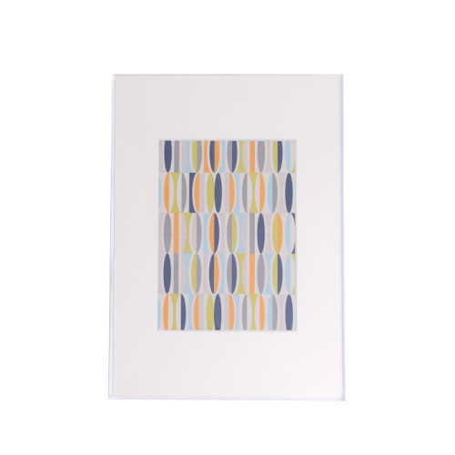 Float Acrylic Frame - Clear with Waikiki Artwork
