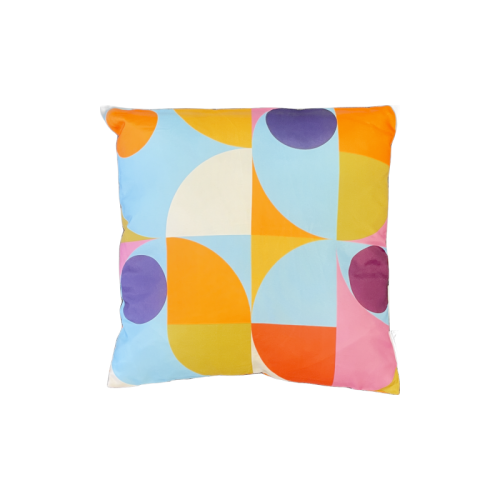 Gumball 17.7 x 17.7 Square double-sided Pillow