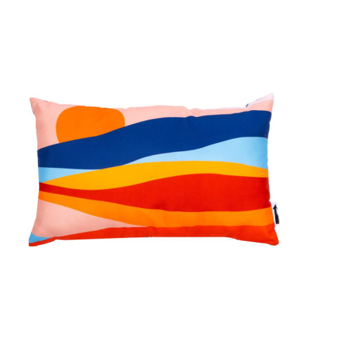 Desert Sunset double-sided Bolster Pillow - 11.8 x 19.7