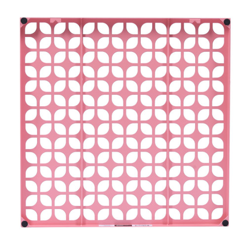 Breeze Block Metal Wall Tile 15.5 x 15.5 Pink