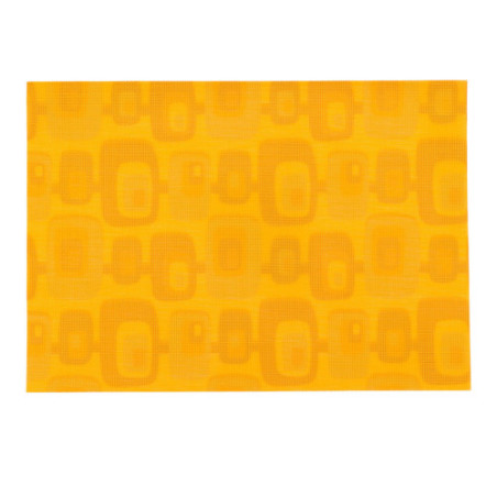 Atomic double-sided Woven Rectangular Placemat - set of 4