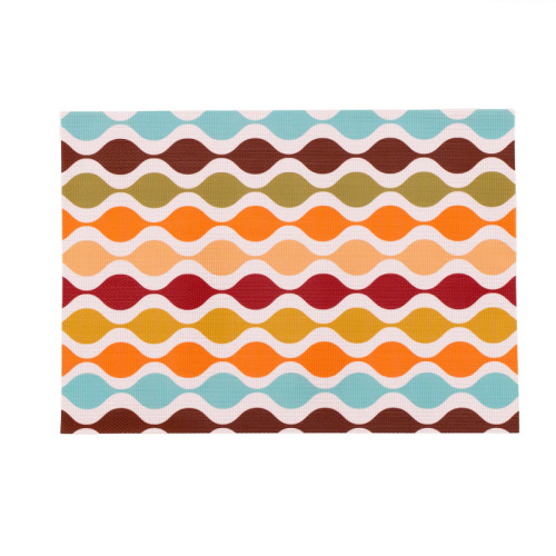Strand double-sided Woven Rectangular Placemat - set of 4