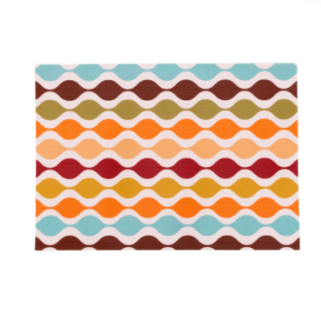Strand double-sided Woven Rectangular Placemat - set of 4