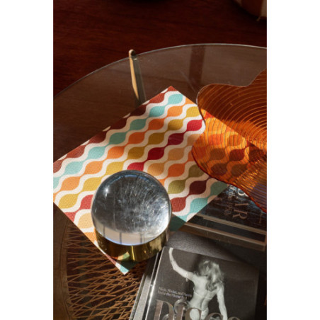 Strand double-sided Woven Rectangular Placemat - set of 4