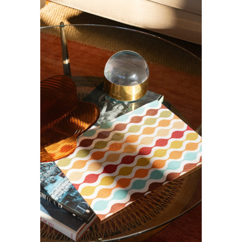 Strand double-sided Woven Rectangular Placemat - set of 4