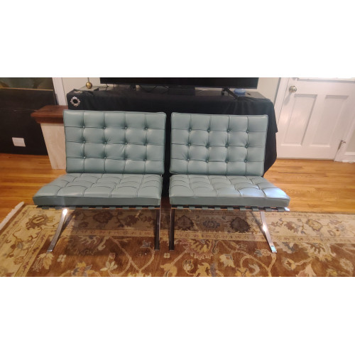 Pai of Barcelona Chairs