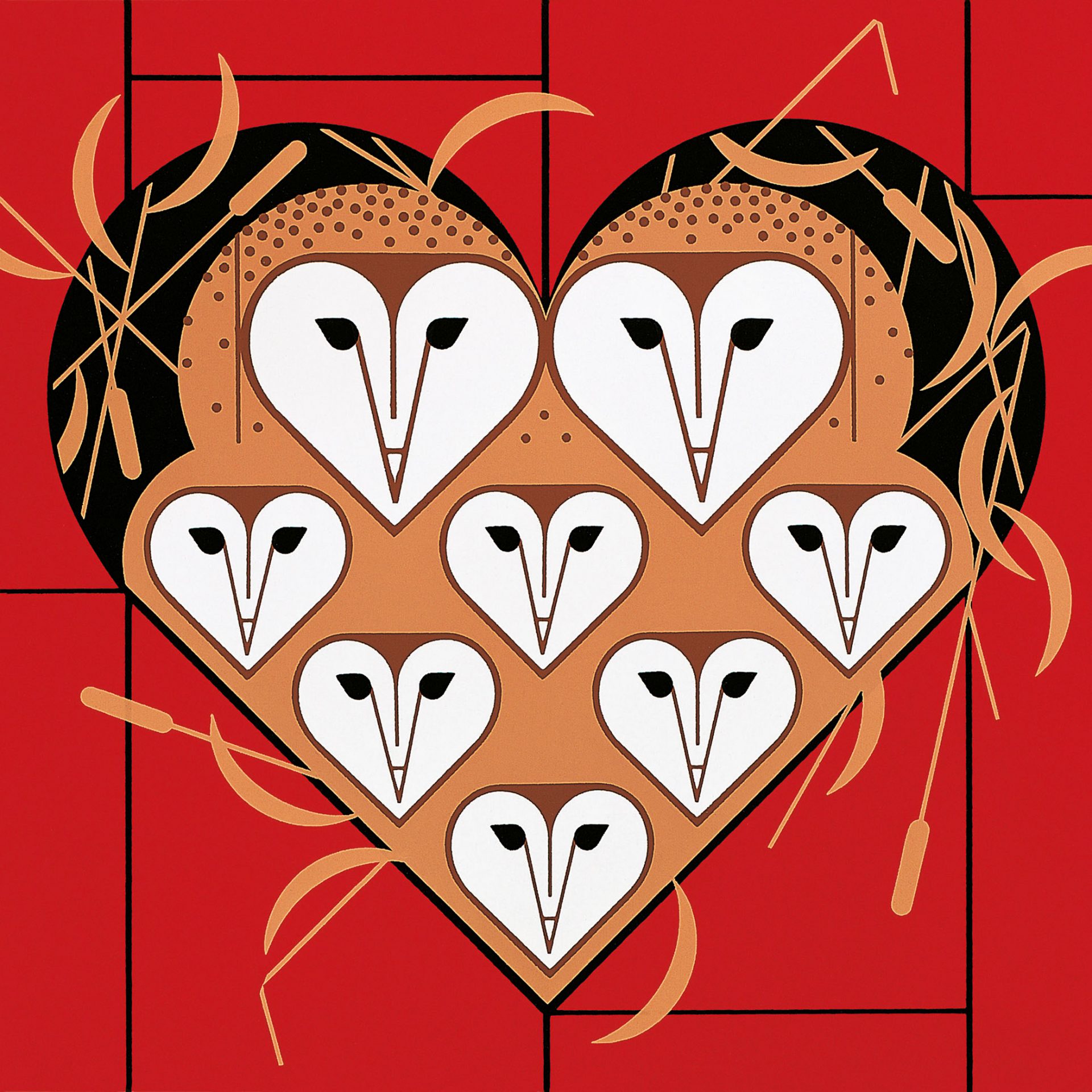 Charley_Harper_Beguiled_by_the_Wild_Vowlentine - Home