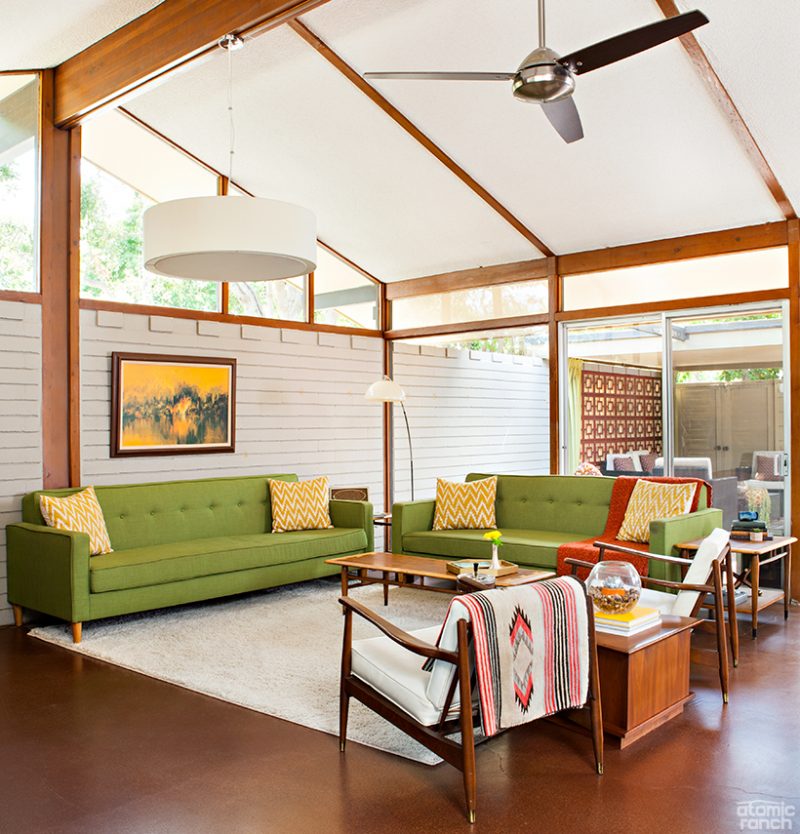 4 Key Tips For A Clean + Open Space in Your Midcentury Ranch