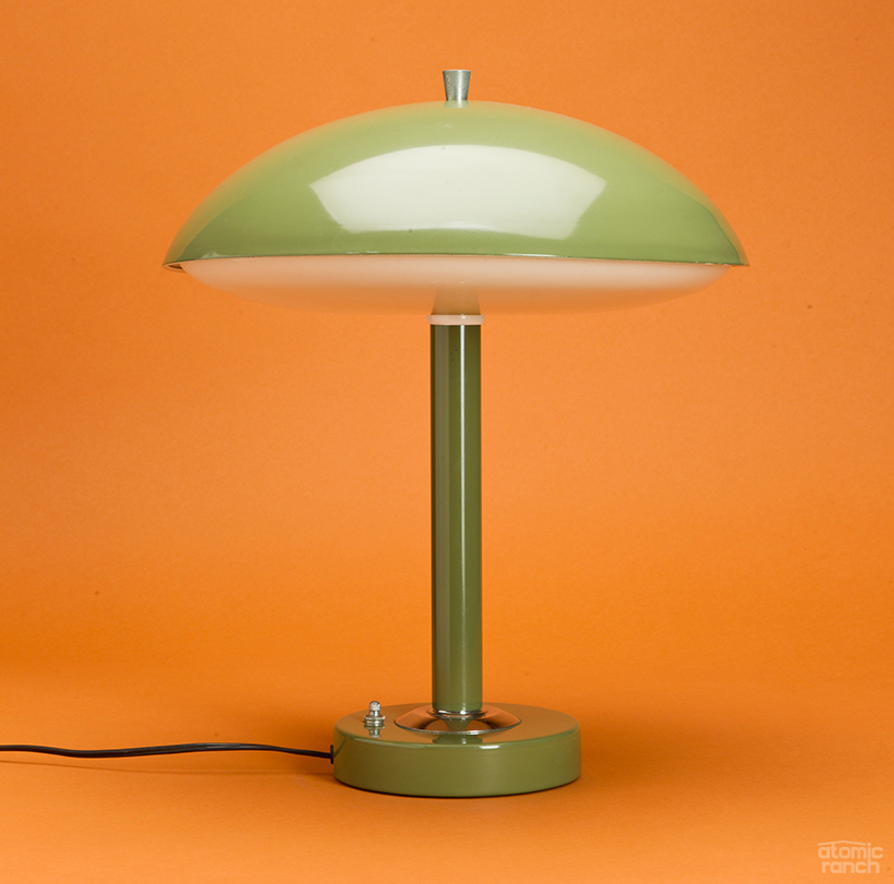 mid century atomic lamp