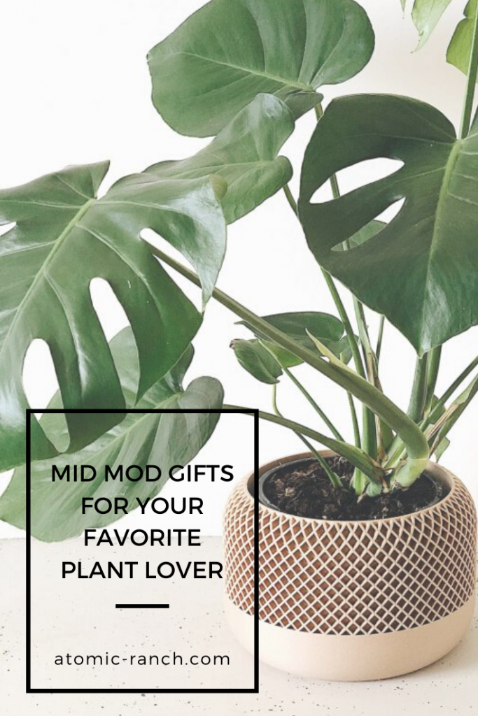 The Perfect Mid Mod Gifts For The Plant Lover - Atomic Ranch