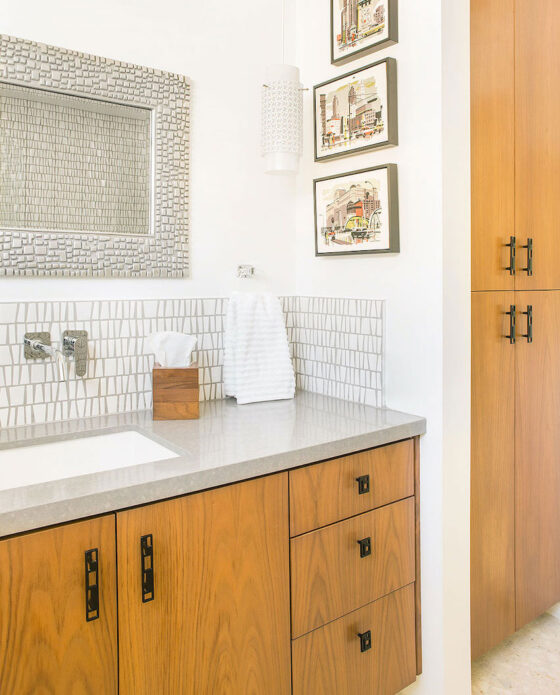 Mid Century Modern Bathroom Tile - Atomic Ranch