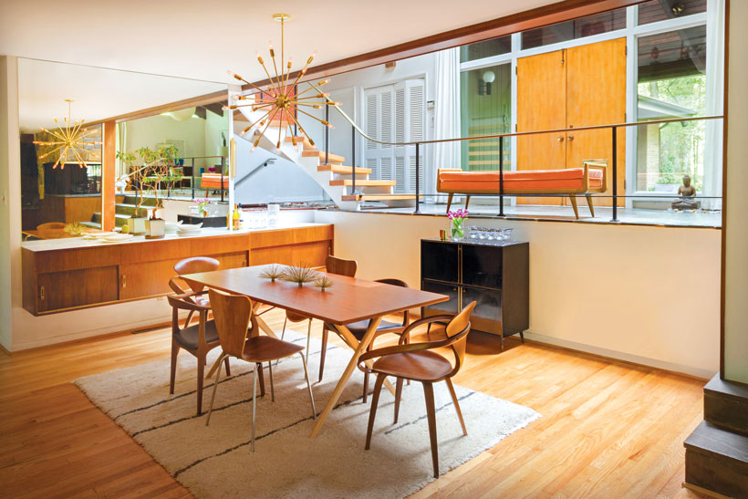 How to infuse a midcentury modern chic vibe into your home
