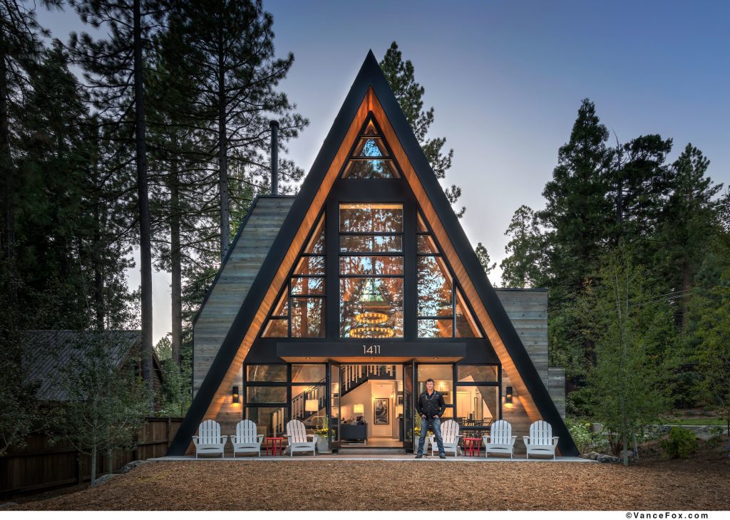 Phoenix Rising: A Modern Lake Tahoe A-Frame Structure - Home