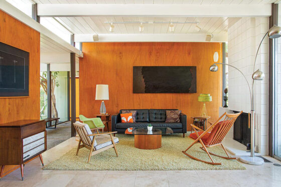 An Eichler Home Blended, Balanced and Bold - Atomic Ranch