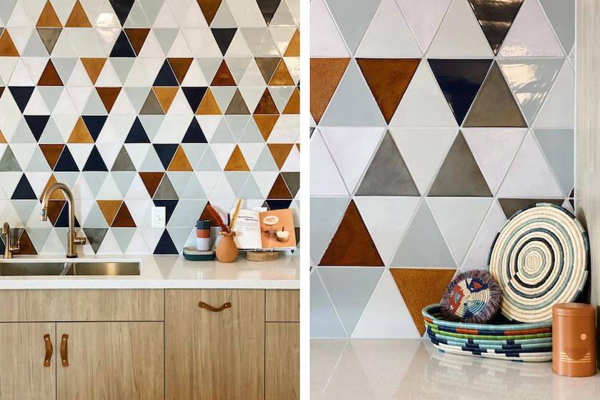 How to Use Tile and Wallpaper for Wow Factor in an MCM Palette