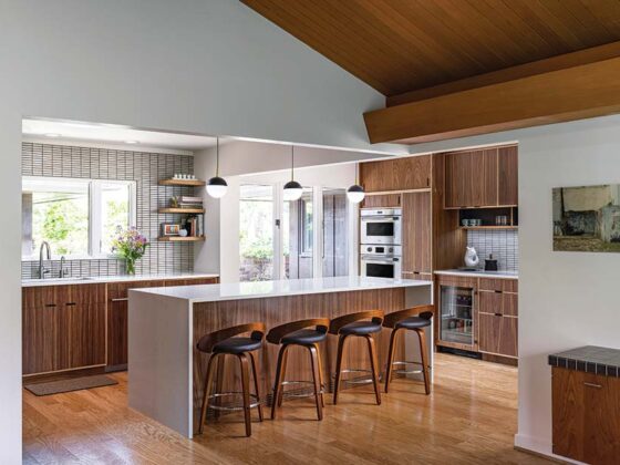 Mid Century Inspired Cabinetry for your Kitchen - Atomic Ranch