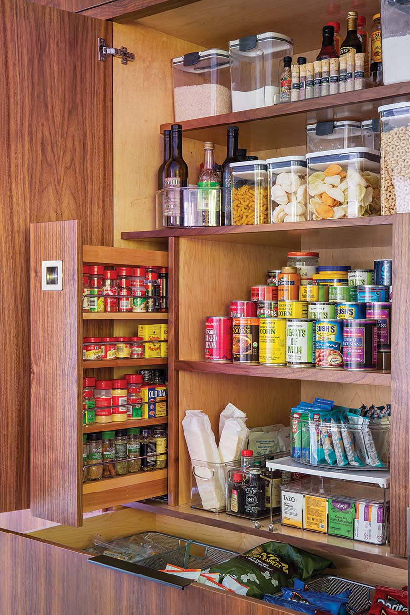 MCM Kitchen Storage Organization - Atomic Ranch