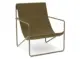 green sling style chair