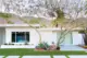 rectangular concrete pavers and desert landscaping in Palm Springs backyard