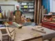 Jon Stroud of Beyond Atomic Designs in his workshop