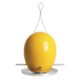 Egg Bird Feeder by J Schatz in yellow
