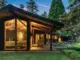 warm lighting on Portland home's exterior blurs line between inside and out