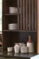 cabinetry with modern style slats in renovated Fort Collins kitchen